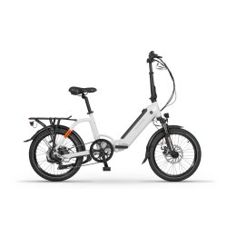  Rower elektryczny EcoBike Rhino Arctic White składak 