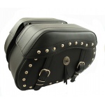 Skórzane sakwy motocyklowe 47x31x18cm