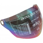 Wizjer / szyba kasku otwartego Awina JET TN-8661 TN-8616 lustrzanka