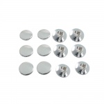 Maskownica/zaślepka śruby M10 (12szt) chrom