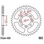 Zębatka tylna 802-40, 40 zębów, rozmiar 428